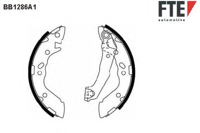 Комплект тормозных колодок FTE купить