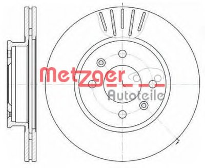 Тормозной диск REMSA METZGER купить