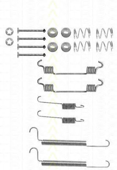 Комплектующие, тормозная колодка TRISCAN купить