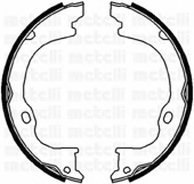 Комплект тормозных колодок, стояночная тормозная система METELLI купить