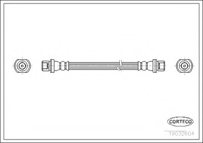 Тормозной шланг CORTECO купить