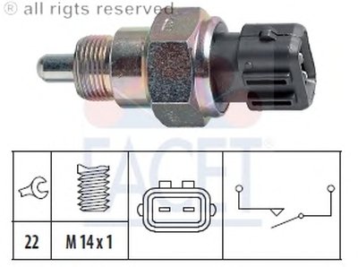 Выключатель, фара заднего хода FACET купить