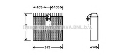 Испаритель, кондиционер AVA QUALITY COOLING купить