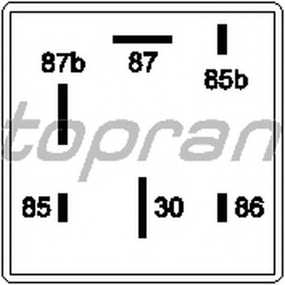 Реле, топливный насос TOPRAN купить