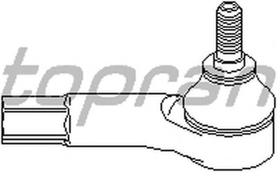 Наконечник поперечной рулевой тяги TOPRAN купить