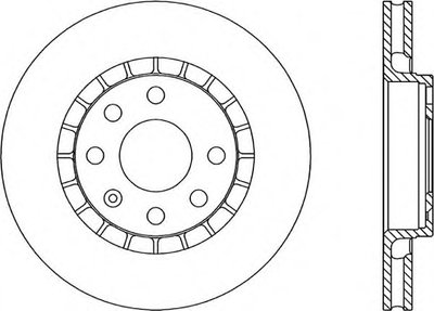 Тормозной диск ADAPTIVE OPEN PARTS купить