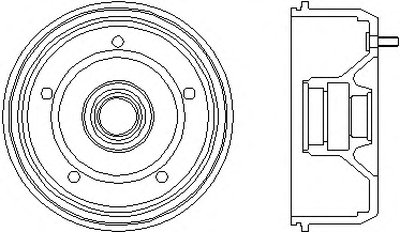 Тормозной барабан HELLA PAGID купить