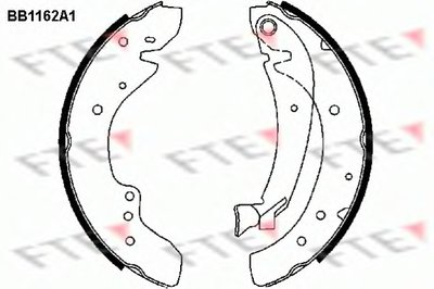 Комплект тормозных колодок FTE купить