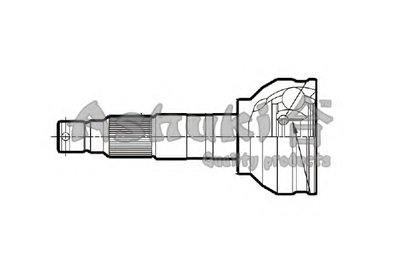 Шарнирный комплект, приводной вал ASHUKI купить