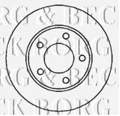 Тормозной диск BORG & BECK купить