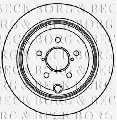 Тормозной диск BORG & BECK купить