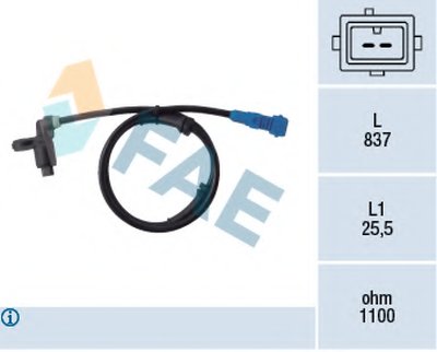 Датчик, частота вращения колеса FAE купить