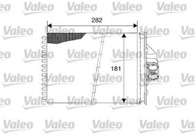 Теплообменник, отопление салона VALEO купить