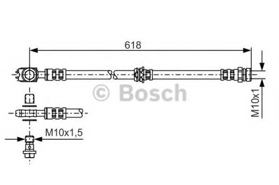 Тормозной шланг BOSCH купить