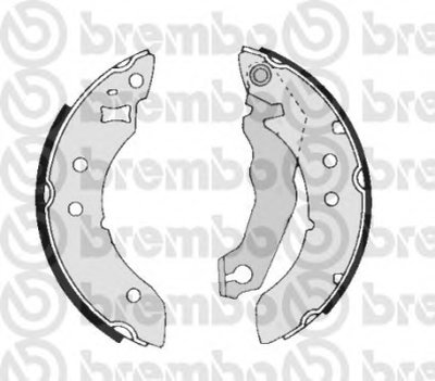 Комплект тормозных колодок BREMBO купить