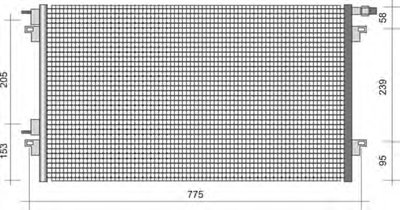 Конденсатор, кондиционер MAGNETI MARELLI купить