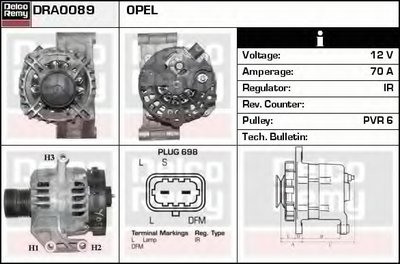 Генератор Remanufactured REMY (Light Duty) DELCO REMY купить