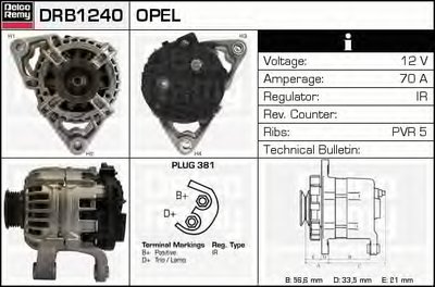 Генератор Remanufactured REMY (Light Duty) DELCO REMY купить