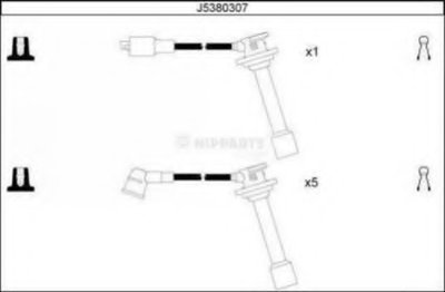 Комплект проводов зажигания NIPPARTS купить