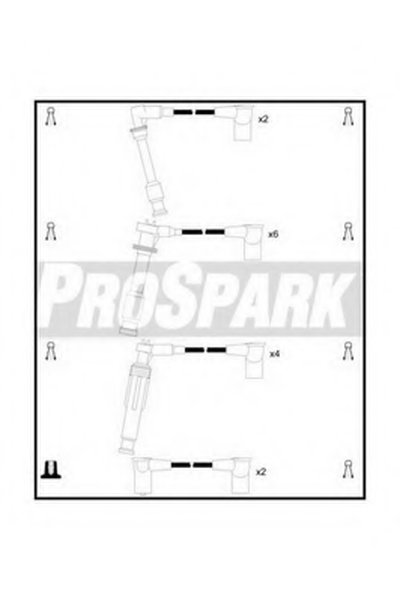 Комплект проводов зажигания ProSpark STANDARD купить