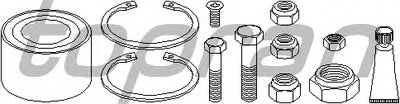 Комплект подшипника ступицы колеса TOPRAN купить