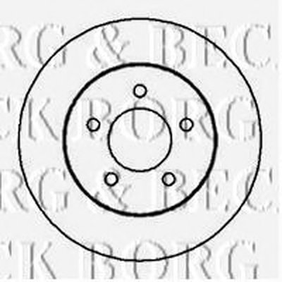 Тормозной диск BORG & BECK купить