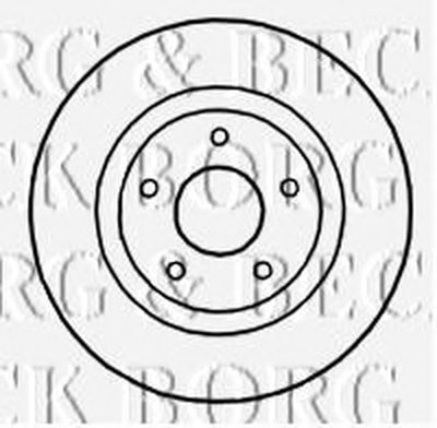Тормозной диск BORG & BECK купить