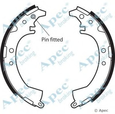 Тормозные колодки APEC braking купить