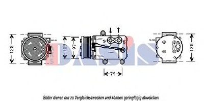 Компрессор, кондиционер AKS DASIS купить