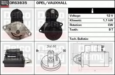 Стартер Remanufactured REMY (Light Duty) DELCO REMY купить