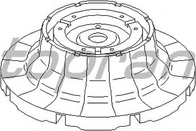 Опора стойки амортизатора TOPRAN купить