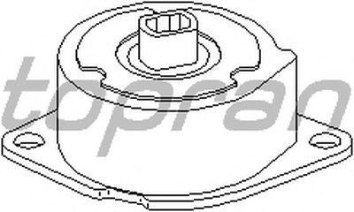 Натяжитель ремня, клиновой зубча TOPRAN купить