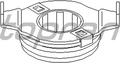 Выжимной подшипник TOPRAN купить