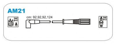 Комплект проводов зажигания JANMOR купить