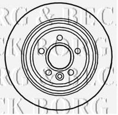 Тормозной диск BORG & BECK купить