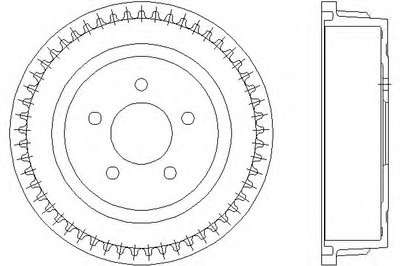 Тормозной барабан HELLA PAGID купить