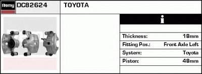 Тормозной суппорт Remanufactured REMY (Multiline) DELCO REMY купить