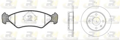 Комплект тормозов, дисковый тормозной механизм Dual Kit ROADHOUSE купить