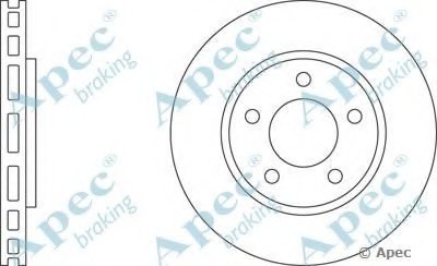 Тормозной диск APEC braking купить