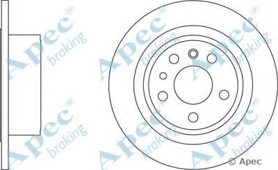 Тормозной диск APEC braking купить