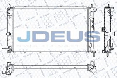 Радиатор, охлаждение двигателя JDEUS купить