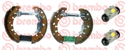 Комплект тормозных колодок KIT & FIT BREMBO купить