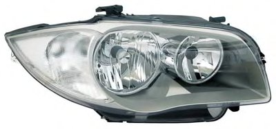 Фара главного света передняя, правая Reflektor L (H7/H7, elektryczny z silnikiem) BMW 1 (E81, E87) 1