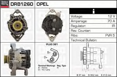 Генератор Remanufactured REMY (Light Duty) DELCO REMY купить