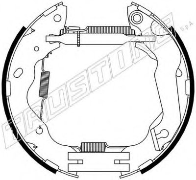 Комплект тормозных колодок FAST KIT TRUSTING купить