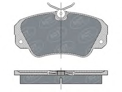 Комплект тормозных колодок, дисковый тормоз SCT Germany купить