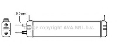 Масляный радиатор, автоматическая коробка передач AVA QUALITY COOLING купить