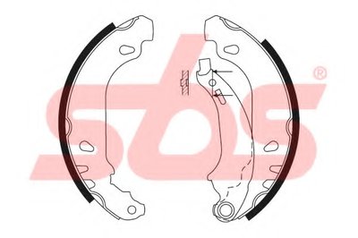 Комплект тормозных колодок sbs купить