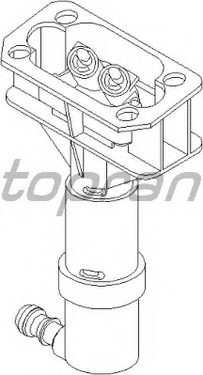 Распылитель воды для чистки, система очистки фар TOPRAN купить
