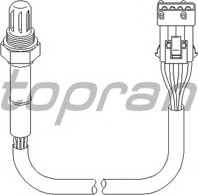 Лямда-зонд TOPRAN купить